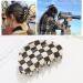 Pack of 3 Hair Claw Clips Medium Hair Claw for Thick and Thin Hair 6.5 cm Celluloid Hair Clips Women's Medium Hair Claw Clips for Hair 3 Colours 3 pack Color B - Buy Online on GoSupps.com
