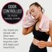 Organic Cotton Luxury Gym Towel for Women - Soft & Absorbent Workout Towel - Silver Infused Sports Towel - 31.5 X 15.75 inch - Pink - Buy Online on GoSupps.com