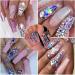 Nail Gems Multi Shapes 3D Glass Ab Crystal Rhinestones Kit | Crystal Glass Ab Rhinestone Gems Flatback Round Bead Charm Gem Stone Jewelry Nail Crystals for Acrylic Nails Pochy - Buy Online on GoSupps.com