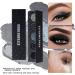 LXZJJM Smoky Eye Shadow Palette Extreme Darkness Eyeshadow Palette High Pigment Dark Shades In Black Grey And Silver Long-Lasting 5 Colors - Buy Online on GoSupps.com