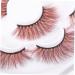 minkissy 4 Pairs Faux Lashes Faux Eyelashes Wedding Nupec Natural False Eyelashes Natural Fake Lashes Women False Eyelashes False Eyelashes Fluffy Make up Fake Eyelashes Miss Imitation - Buy Online on GoSupps.com