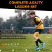 MANTRA SPORTS Agility Ladder & Football Cones Training Set for Kids & Adults - Coaching Equipment Kit for Goalkeepers  Rugby  Tennis - Football Training Equipment - Buy Online on GoSupps.com