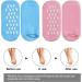 Jinlaili Moisturizing Gel Socks - Vitamin & Oil Infused Spa Socks for Repairing & Softening Dry Skin - 2 Pairs | International Shipping - Buy Online on GoSupps.com