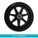 Stander Walker Replacement 15cm Wheels for EZ Fold-N-Go & Able Life Space Saver Walker - Set of 2 Black | VAT Relief Eligible - Buy Online on GoSupps.com
