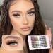 Fluffy Lash Clusters | Mink Cat Eye Eyelash Extensions | Thick Volume DIY Individual Lashes (8-14mm) by Winifred - Buy Online on GoSupps.com
