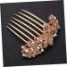 FRCOLOR Rhinestone Headpiece Hair Accessories Hair Clips Hair Clips Hair Comb with Rhinestone Side Comb for Wedding Hair Hair Clip Hairpin Headpiece for Women Diamond Hair High Bride - Buy Online on GoSupps.com