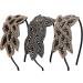 3 Pieces Beaded Leaf Flapper Headband 1920s Vintage Rhinestone Hairband Hair Accessory (Color Set 1)