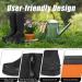 DRYCODE Steel Shank Rubber Work Boots | Waterproof Anti-Slip Gardening Rain Boots | Size 5-14 Black - Buy Online on GoSupps.com