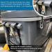 COOLOCK 2 Pack Cooler Lock Brackets with Bottle Opener - Heavy Duty Tie Down Accessories for Yeti/RTIC Coolers | Stainless Steel Construction - Buy Online on GoSupps.com