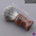 Haryali London Men's Wooden Shaving Set - Straight Razor Black Badger Hair & Stand | Best International Shipping - Buy Online on GoSupps.com