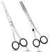 Focus World Uk Hairdressing Scissors Set 6.5 Inches Hairdressers Barber Hair Scissors for Professional Hair Cut and Trimming of Men & Women - Japanese Stainless Steel FW-SET-01 SET Silver