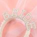 Wavyknot Bride Headband with Veil | Bachelorette Party Decorations and Bridal Headpiece | White Pearl Headband for Wedding Crown | Bachelorette Favors and Bridal Shower Party Gift - Buy Online on GoSupps.com