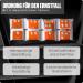 First Aid Refill Set DIN 13169: 2021 - Complete Association Box with Instructions & Practical Pockets for Companies - Buy Online on GoSupps.com