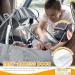 Orzbow Baby Car Seat Rain Cover - Light Grey | Weather Shield with Handle Opening and Ventilation | Protects Baby or Pet in Crowded Areas - Buy Online on GoSupps.com
