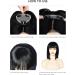 Yamel Bangs Hair Clip in Hair Extensions 3D Wispy Bang Flat Fringe with Temples Clip in Bangs Real Human Hair Pieces for Women Dark Brown - Buy Online on GoSupps.com