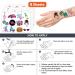 50s Temporary Tattoos (96PCS) - Birthday Party Decorations & Favors for Fans | Women, Men, Boys, Girls | School Prizes & Gifts - Buy Online on GoSupps.com