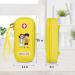 Kid's Yellow Insulated EpiPen Carrying Case - Fits 2 EpiPens, Auvi-Q, Inhaler, Eye Drops - Portable Bag with Zipper for Allergy Medicine - Buy Online on GoSupps.com