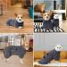 Buy Pettom Dog Bumper Bathrobe - Extra Absorbent Microfiber Fast Drying Coat for Large Dogs (XL Gray) - Shop Internationally! - Buy Online on GoSupps.com