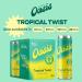Herbal Oasis Tropical Twist 4-Pack - Mood-Boosting Mushroom Social Tonic with Lion s Mane L-Theanine & Vitamin B12 - Low Calorie Vegan Drink Non-Alcoholic for Mindfulness & Balance 12 fl oz - Buy Online on GoSupps.com