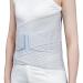 Lumbar Support Widen 32cm Back Brace Abdominal Binder Lower Waist Support Belt Breathable Lumbar Decompression Belt Compression Wrap for Women Men Lower Back Pain Relief(XL) XL Silver gray