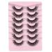 Russian Fairy Fluffy Mink Lashes Cat Eye D Curl - Reusable False Eyelashes Pack - Buy Online on GoSupps.com