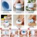 Leak-Proof Silicone Cosmetic Cream Container Set - 20ml Travel Bottles (4 Pack) | Multifunctional & Durable for Home & Travel - Buy Online on GoSupps.com