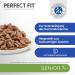Perfect Fit Senior 7+ Cat Food with Turkey & Carrots | 12 x 85g Premium Wet Food for Older Cats | Support Senior Health - Buy Online on GoSupps.com