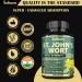 St. John's Wort Extract Capsules - 5-Month Supply - 5050mg Herbal Supplement with Ashwagandha & Ginkgo Biloba - Sleep & Mood Support - 150 Count - Buy Online on GoSupps.com