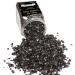 Syedra High Luster Crushed Glass Chips 410G (Black) for Crafts & Glitter - 3-6mm - Buy Online on GoSupps.com