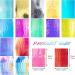 HINZIC 16 Sheets Aurora Nail Foil Stickers - Holographic Iridescent Nail Decals for DIY Nail Art - Women Girls - Buy Online on GoSupps.com