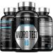 Andro Test #1 Testosterone Booster for Men | Muscle Growth & Libido Enhancement | 90 Vegan Capsules - Buy Online on GoSupps.com