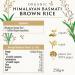 Biona Organic Basmati Brown Rice 1kg - Premium Quality, Non-GMO, Gluten-Free - Buy Online on GoSupps.com