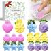 Lanwexy Foot Bath Bombs 16 Pack Foot Soak with swimming salt and tea tree oil.Natural handmade aroma pure essential oil bladder footballs for dry cracked stubborn foot odor fragrance.