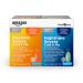 Amazon Basic Care Vapor Ice Daytime and Nighttime Severe Cold and Flu, Coated Caplets, Combo Pack, 48 Count 48 Count (Pack of 1)