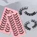 10 Pairs False Eyelashes Russian Strip Lashes Invisible Band Natural Look Fluffy Wispy Faux Mink Lashes Wispy Fluffy 3D Effect Hybrid Strip Lashes - Buy Online on GoSupps.com