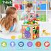 7-in-1 Wooden Montessori Motor Cube - Activity Center for Babies 1 Year & Up | Best Educational Wooden Toys for Kids - Buy Online on GoSupps.com