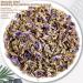  HQZMCTE Naturally Air-Dried Famous Chinese Flower Tea Herbal Tea 30g / 1.05oz Dried Purple Flower Tea for Health - Buy Online on GoSupps.com