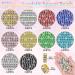 Cludoo 8mm Rhinestone Spacer Beads for Jewelry Making - 1200pcs, 10 Colors Crystal Beads Spacers for Bracelet & Necklace DIY Craft - Buy Online on GoSupps.com