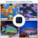 Ankilo Digital Aquarium Thermometer - Wireless Touch Screen LED Temperature Meter for Freshwater Saltwater & Reptiles | Black & White - Buy Online on GoSupps.com