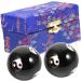 Fomiyes 4-Piece Metal Massage Globe Stress Balls - Hand Roller Massage Tool for Stress Relief & Exercise - Buy Online on GoSupps.com