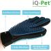 iQ-Pet Grooming Glove - 2 Sides: Rubber & Microfiber for Effortless Pet Care | International Shipping Available - Buy Online on GoSupps.com