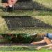 MEISO Cat Scat Spike Mat 6.5FT / 2M Pet Deterrent Spikes Prickle Mat with 8 Garden Staples Plastic Scat Mat Animals Prickle Strips Scat Mat for Garden Porch Home Stop Dog Digging Keep Cat Away - Buy Online on GoSupps.com