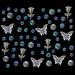 WUIOS Face Gems Butterfly Rhinestone Stickers for Eye and Body Makeup - Buy Online on GoSupps.com