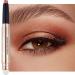 Glitter Eyeshadow Metallic Eye Shadow Stick Pearl Shimmer Dual-Ended Eyeshadow Eye Brightener Highlighting Pen High Pigmented Cruelty Free Smooth Easy To Color For Sensitive Eyes Makeup (#05)