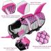 AIITLE Shark Dog Life Vest for XL Dogs - Pink - High Buoyancy Dog Flotation Vest for Water Sports - Buy Online on GoSupps.com