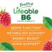 Lifeable Vitamin B6 100mg Gummy Supplement - Natural Flavor, Non-GMO, Gluten Free - Nerve Function Support for Adults, Men, Women, Kids - 60 Gummies - Buy Online on GoSupps.com