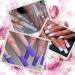 200PCS Long Square C Curve Natural Acrylic Nail Tips with Case - Ideal for Nail Salons and DIY Nail Art - Buy Online on GoSupps.com