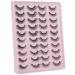 ALPHONSE 3D Natural Short Wispy False Lashes - 20 Pairs Faux Mink Eyelash Pack, 15MM Fluffy Wispies, 4 Styles - Buy Online on GoSupps.com