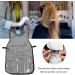 Sonew Waterproof Hairstylist Apron Lightweight Breathable Net Adjustable Barber Apron with Large Pocket for Salon Home - Buy Online on GoSupps.com