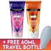 Slimming Body Cream Bundle - Eveline Cosmetics Slim Extreme 4D Duo: Scalpel Concentrated Slimming Cream Super Concentrated Cellulite Slimming Hot Cream + Free Travel Bottle - Skin Tightening Solution - Buy Online on GoSupps.com